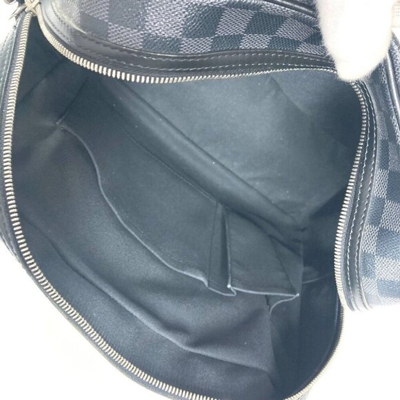 Louis Vuitton Damier Graphite Io Shoulder Bag Black Cloth  LOUIS VUITTON N45252 Damier Graphite Io Bag Crossbody Shoulder Bag